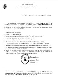 Asamblea General 26 de marzo
