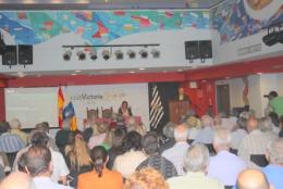 Acto con legendarios jugadores del Real Club Victoria