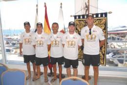Participantes en la Travesía Santa Cruz de Tenerife-Las Palmas de Gran Canaria